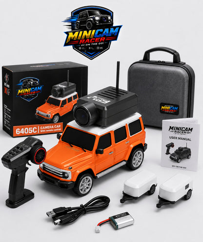🕹️1:64 Mini Alloy RC Car With HD Camera & Real-Time Video Transmission(App & Remote)🚙