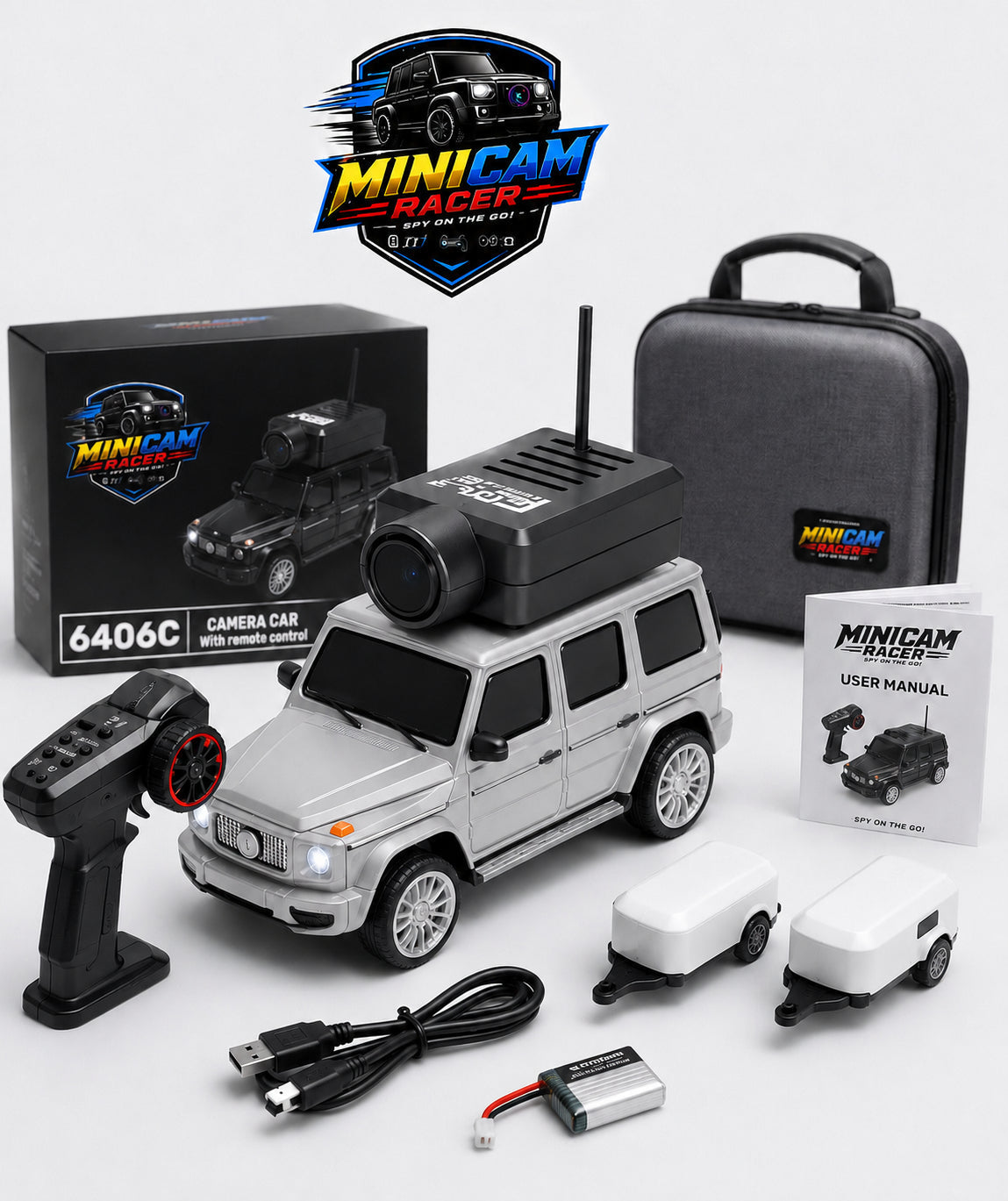 🕹️1:64 Mini Alloy RC Car With HD Camera & Real-Time Video Transmission(App & Remote)🚙