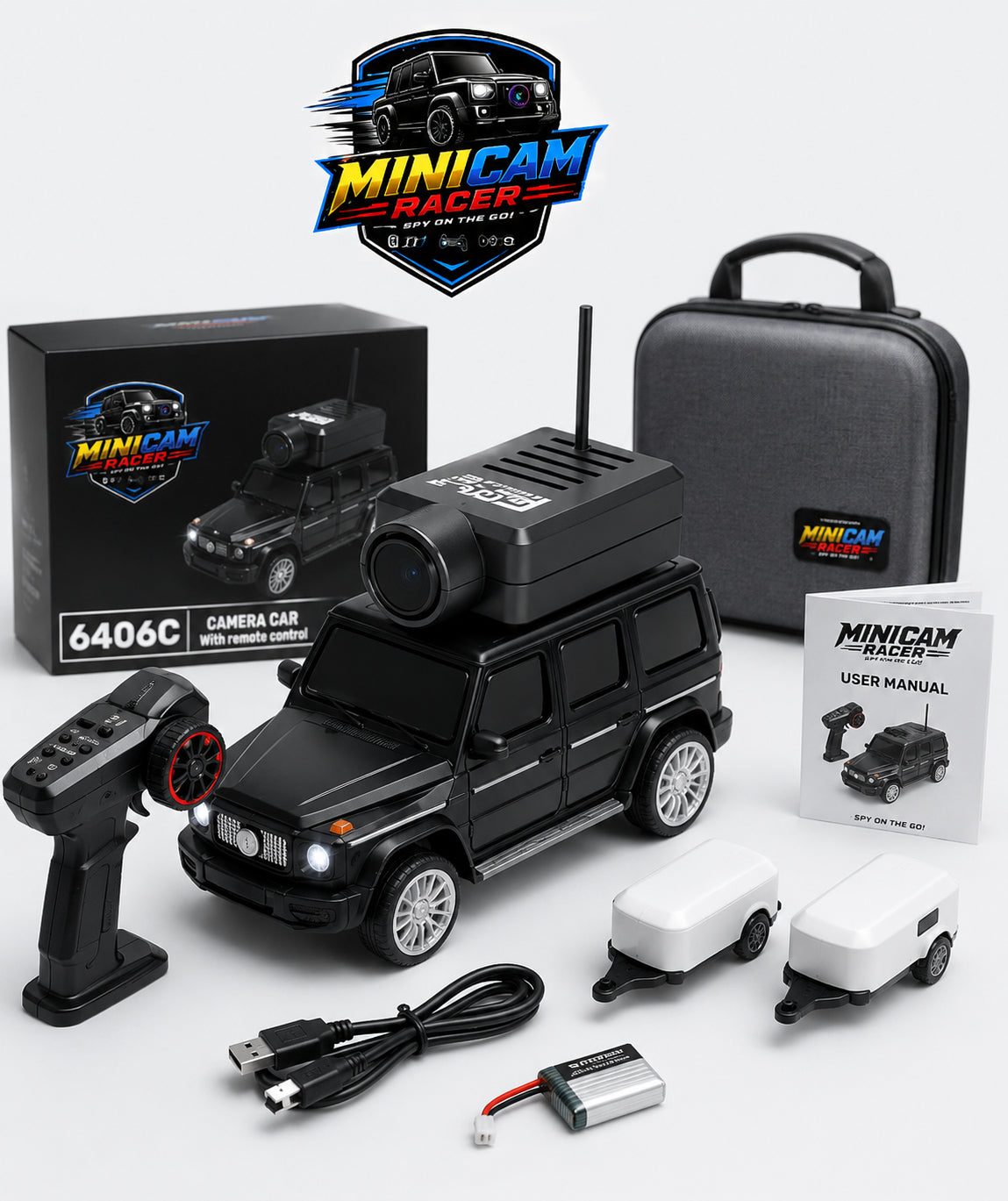 🕹️1:64 Mini Alloy RC Car With HD Camera & Real-Time Video Transmission(App & Remote)🚙