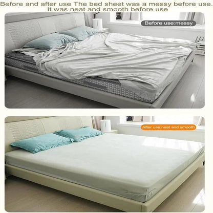 💥Flash Sale✨65K+ SOLD! Almost Gone-🏆Bed Sheet Grippers 4 PCS Non-slip Sheet Holders