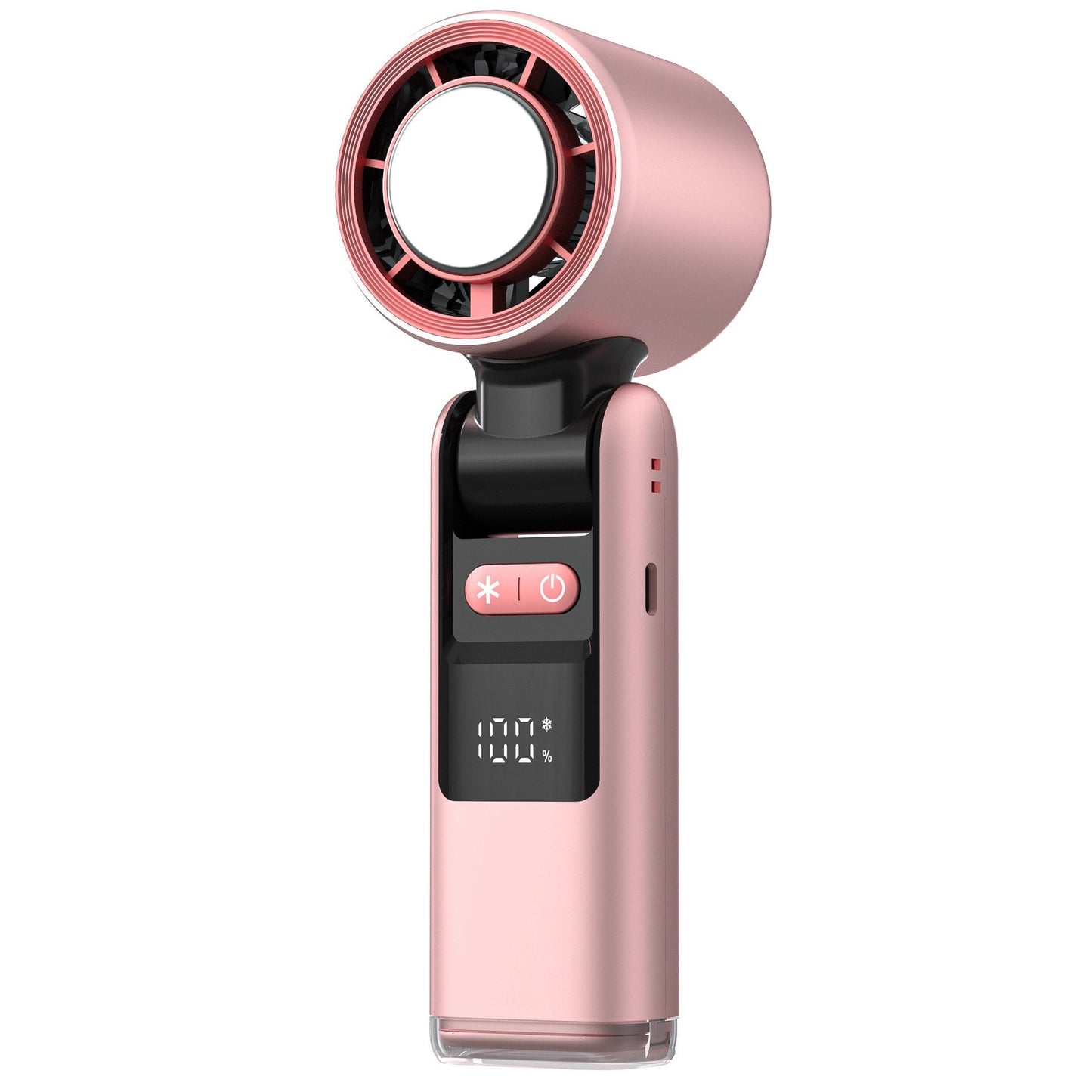 🌞Summer Hot Sale - Multifunction Portable Handheld Turbo Ice-Cooling Fan | AC-Like Gel Pad Tech, 5 Gears