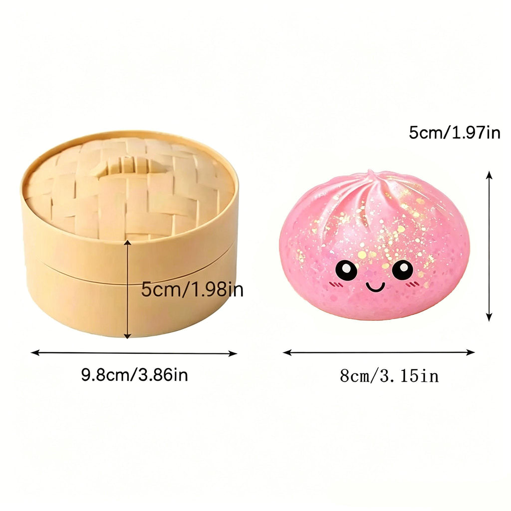 🔥LAST DAY 49% OFF - 🧸✨4-Pack Soft Squishy Toys – Mixed Slow & Fast Rebound Silicone Fidget Toys for Kids & Adults