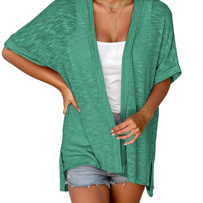 Womens Lightweight Cardigan 2026 Summer Short Sleeve