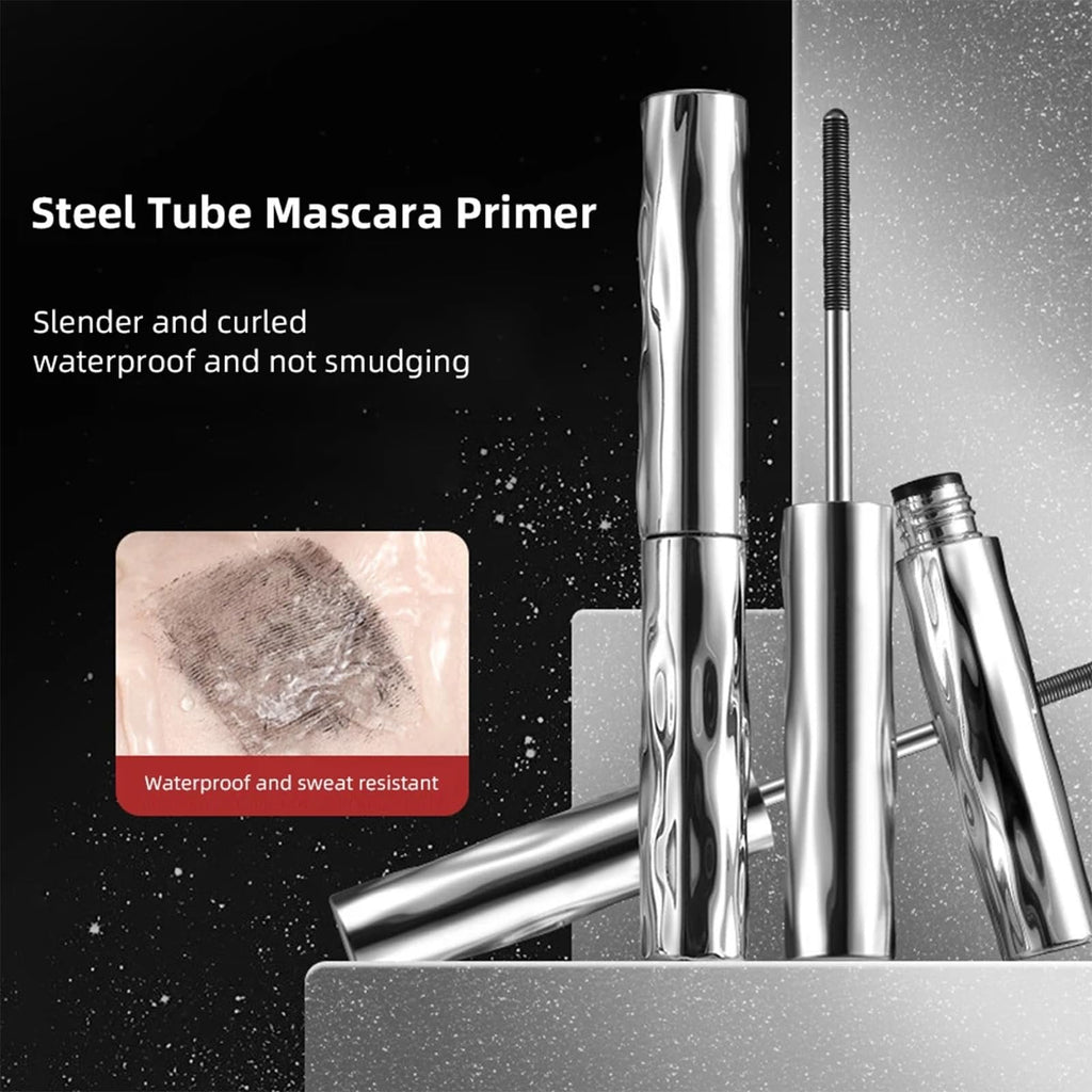 0.5mm Precision Metal Mascara Brush Reusable Iron Wand Eyelash Brush
