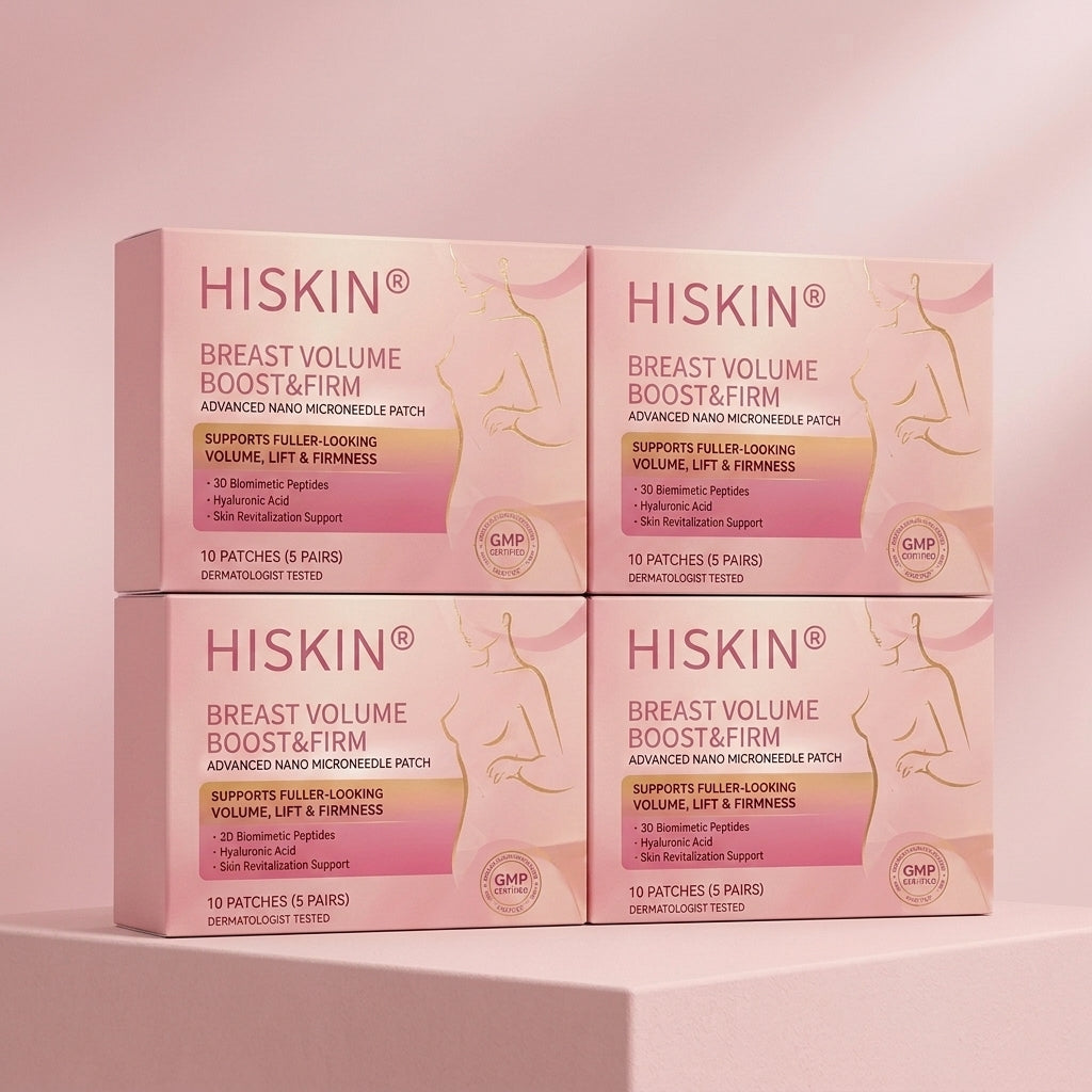 💥𝐇𝐈𝐒𝐊𝐈𝐍® 👩‍⚕️ Targeted Breast Enhancement Advanced Nano Microneedle Patch💃
