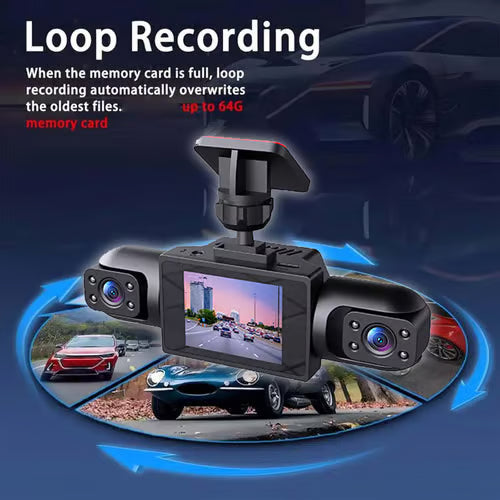 ⚡Flash Sale🔥 50K+ SOLD! Almost Gone - Full View Car Dashcam System