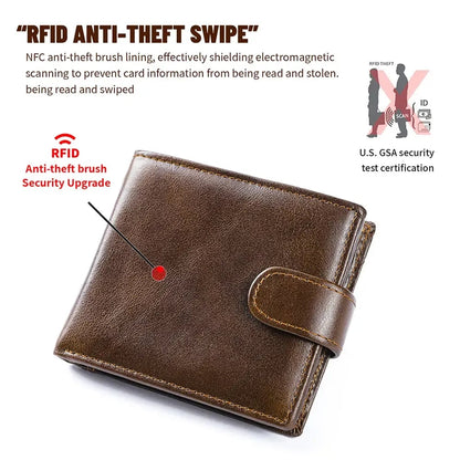 💕Hot sale 49% OFF💖👛 Vintage Top-Grain Leather Men's Wallet
