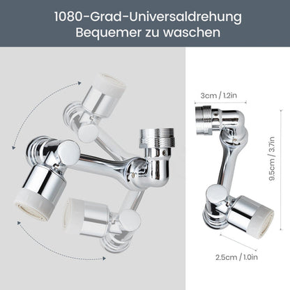 TwistTap™ - 1080-degree rotatable extension tap