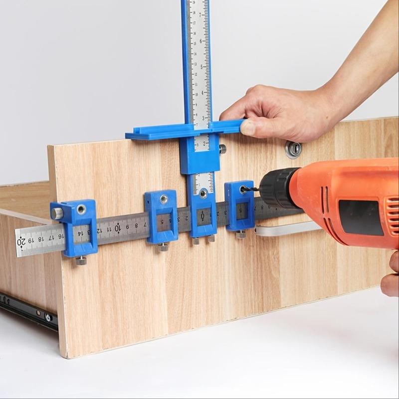 💥2026 Woodworking Punch Locator Drill Guide