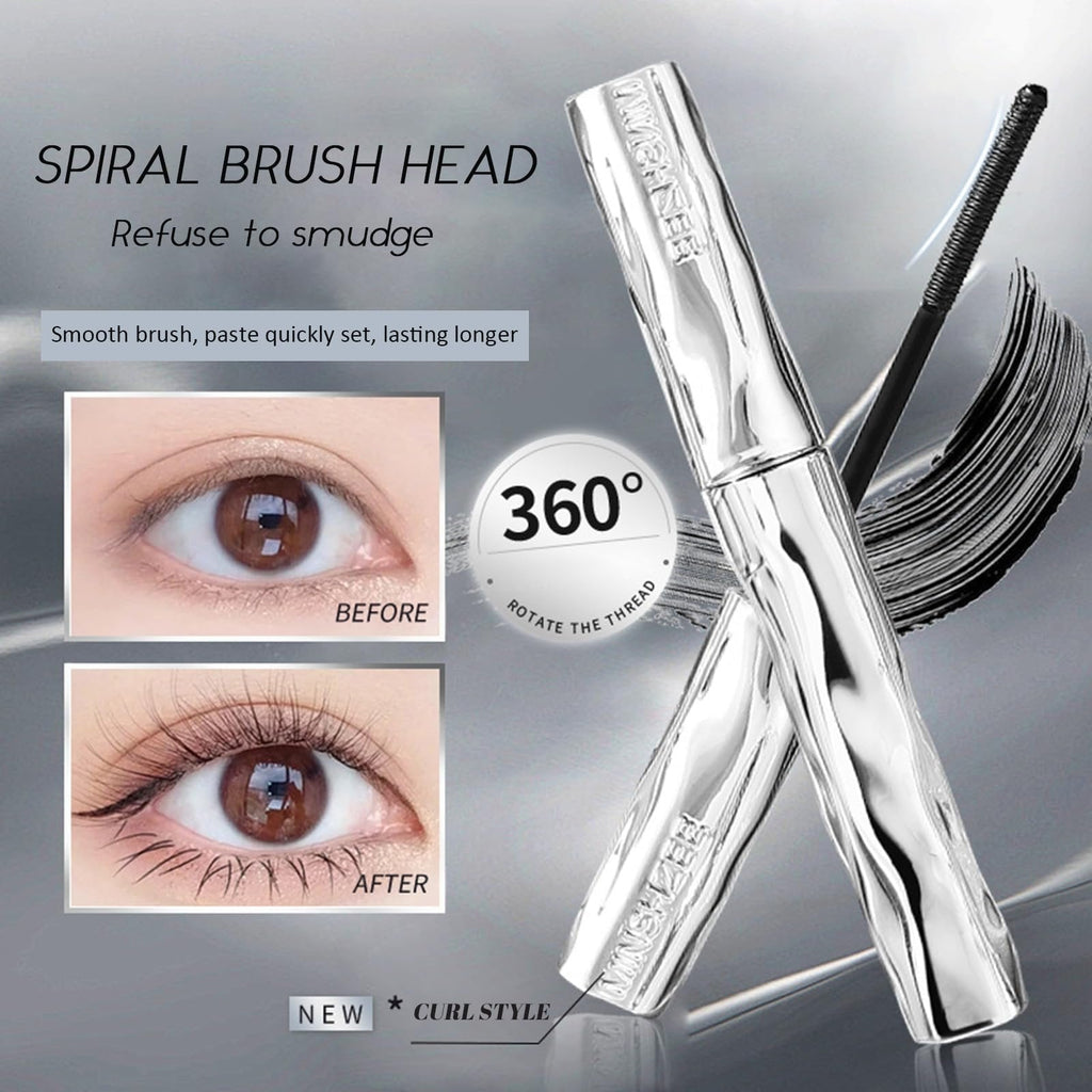 0.5mm Precision Metal Mascara Brush Reusable Iron Wand Eyelash Brush