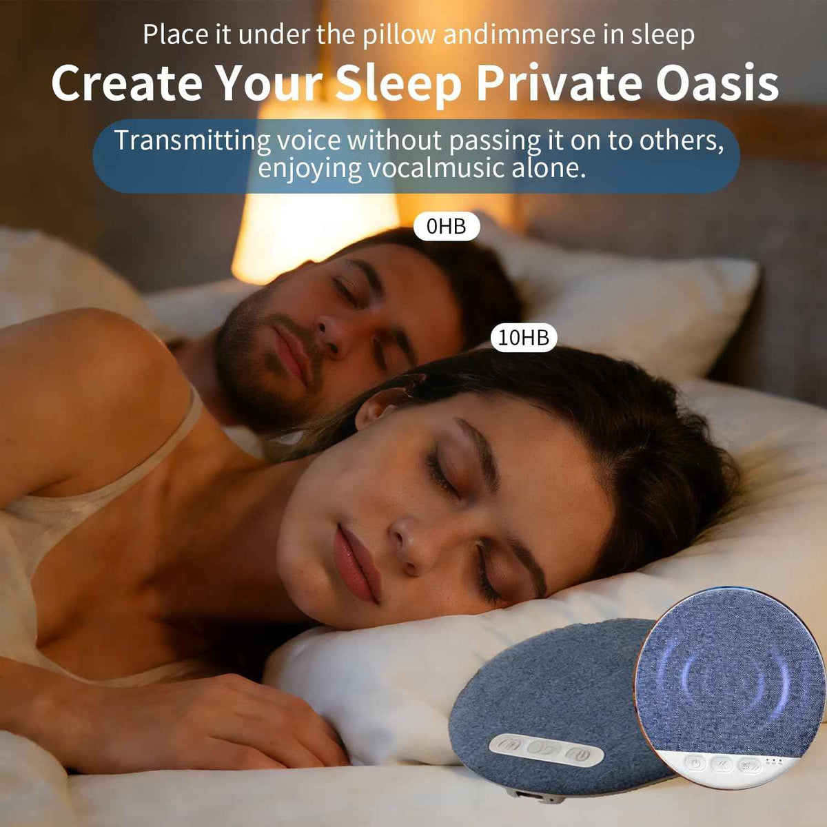 🛌 Sleep Sound Pillow Speaker