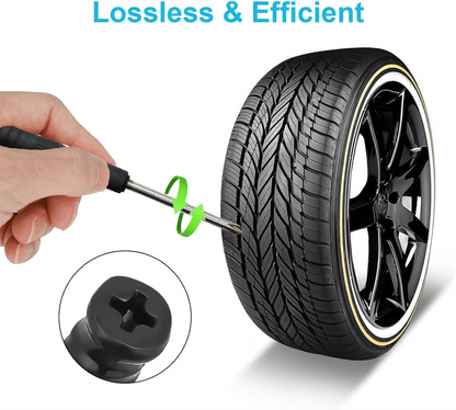 🛠🚗🧰Tire Repair Vacuum Rubber Nails Kit
