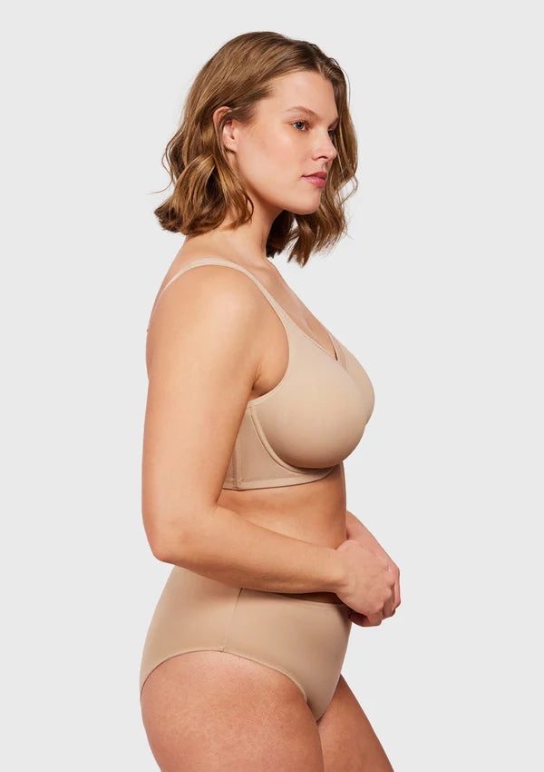 💥Black Friday Sale: Up to 49% Off 🔥Smoothing Unlined Minimizer Underwire Bra