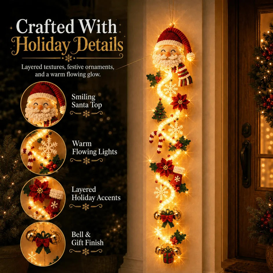 🎅Glowing Christmas Door Hanger
