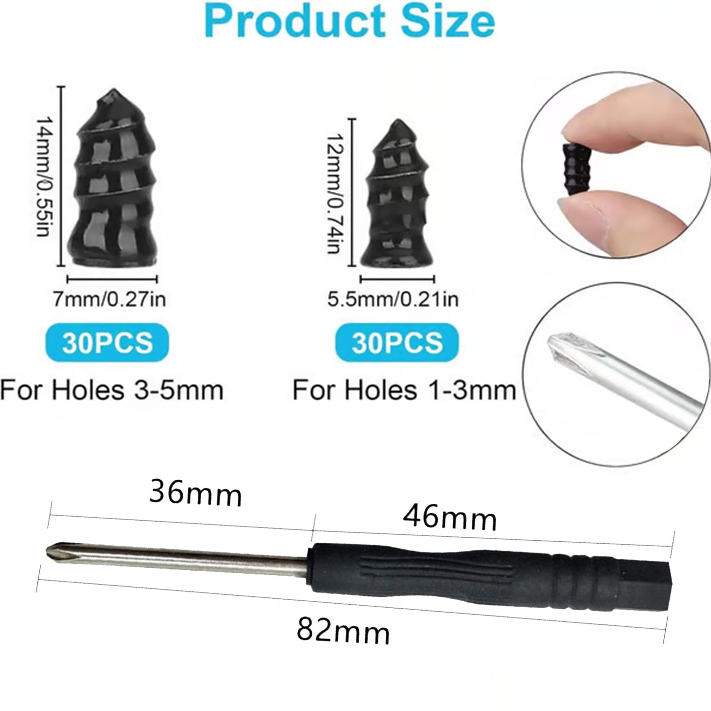 🛠🚗🧰Tire Repair Vacuum Rubber Nails Kit