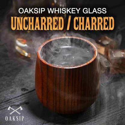 🔥2025 Hot Sale🔥-Original Wooden Bourbon Drinking Glass