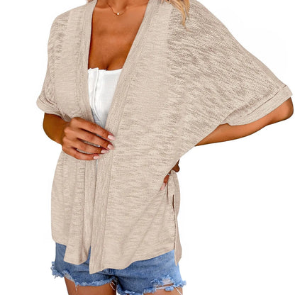 Womens Lightweight Cardigan 2026 Summer Short Sleeve