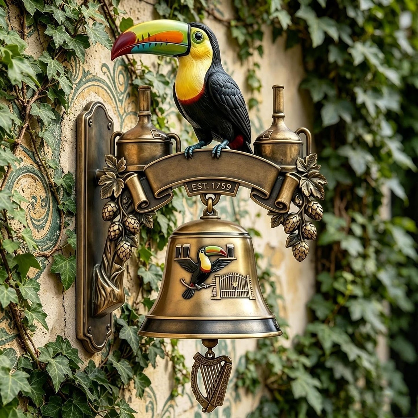 Heritage Series – Toucan Collectible Wall-Mounted Bell