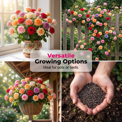 🔥Mixed Rose Seeds—Turn Your Garden Into a Living Bouquet 🌹