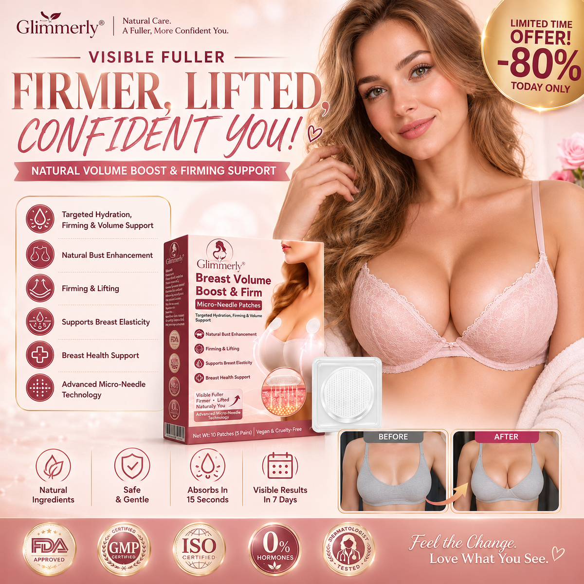𝐁𝐫𝐞𝐚𝐬𝐭 𝐕𝐨𝐥𝐮𝐦𝐞 𝐁𝐨𝐨𝐬𝐭 & 𝐅𝐢𝐫𝐦 𝐌𝐢𝐜𝐫𝐨-𝐍𝐞𝐞𝐝𝐥𝐞 𝐏𝐚𝐭𝐜𝐡𝐞𝐬💖