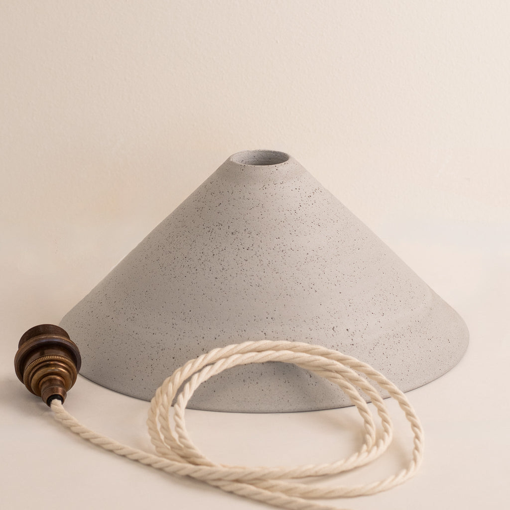 Large Rocco Light - Concrete Grey