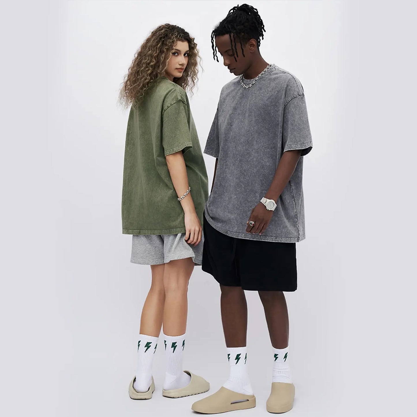 Hot Sale 49% OFF -🔥Yimoon Women's Loose T-Shirt 3-Pack – Summer Unisex-Style Solid Color Streetwear Tops