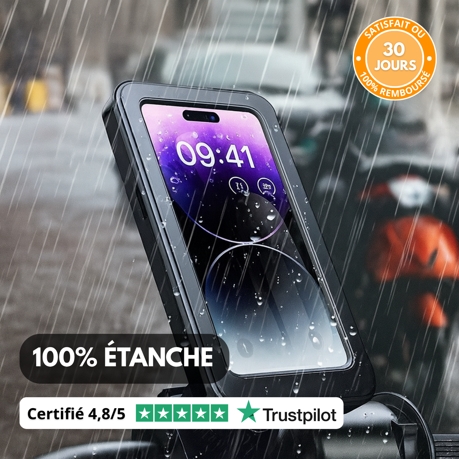 🔥Hot Sale 50% OFF🔥 Best Selling Waterproof Bike Phone Holder Universal Height