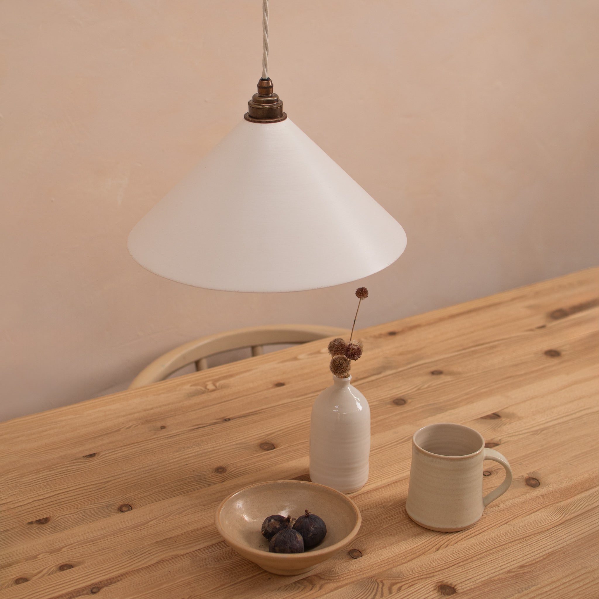 Large Rocco Light - Chalk