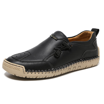 2026 Women's Comfortable Handmade Leather Loafers | Casual Slip-On Walking Shoes (buy 2 free shipping)