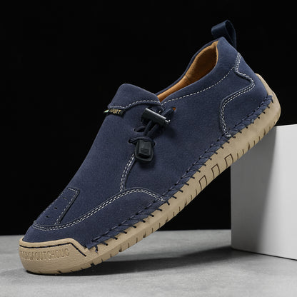 2026 Women's Comfortable Handmade Leather Loafers | Casual Slip-On Walking Shoes (buy 2 free shipping)