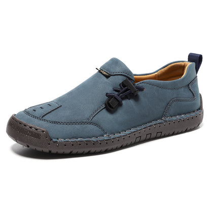 2026 Women's Comfortable Handmade Leather Loafers | Casual Slip-On Walking Shoes (buy 2 free shipping)