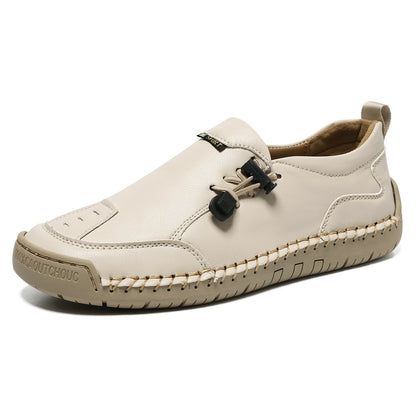 2026 Women's Comfortable Handmade Leather Loafers | Casual Slip-On Walking Shoes (buy 2 free shipping)