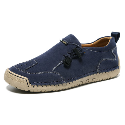 2026 Women's Comfortable Handmade Leather Loafers | Casual Slip-On Walking Shoes (buy 2 free shipping)