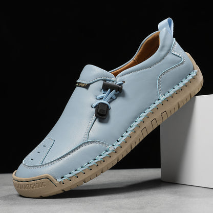 2026 Women's Comfortable Handmade Leather Loafers | Casual Slip-On Walking Shoes (buy 2 free shipping)