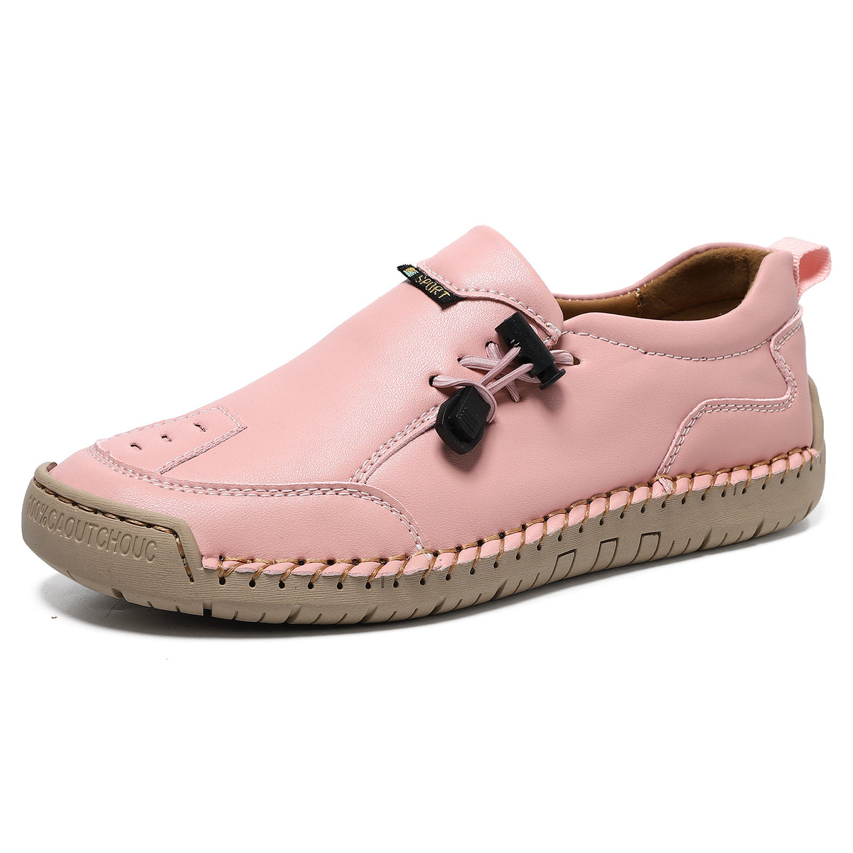 2026 Women's Comfortable Handmade Leather Loafers | Casual Slip-On Walking Shoes (buy 2 free shipping)