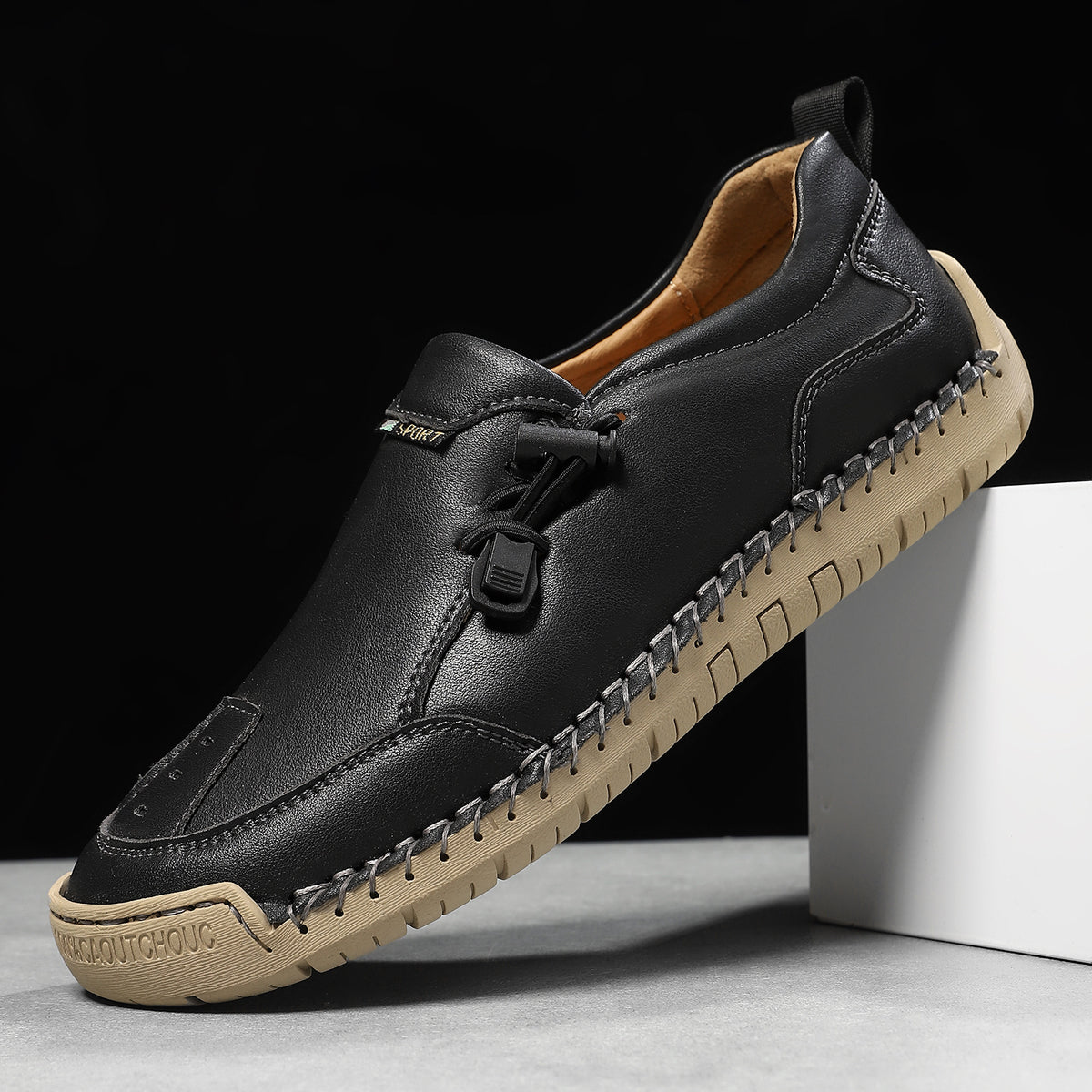 2026 Women's Comfortable Handmade Leather Loafers | Casual Slip-On Walking Shoes (buy 2 free shipping)