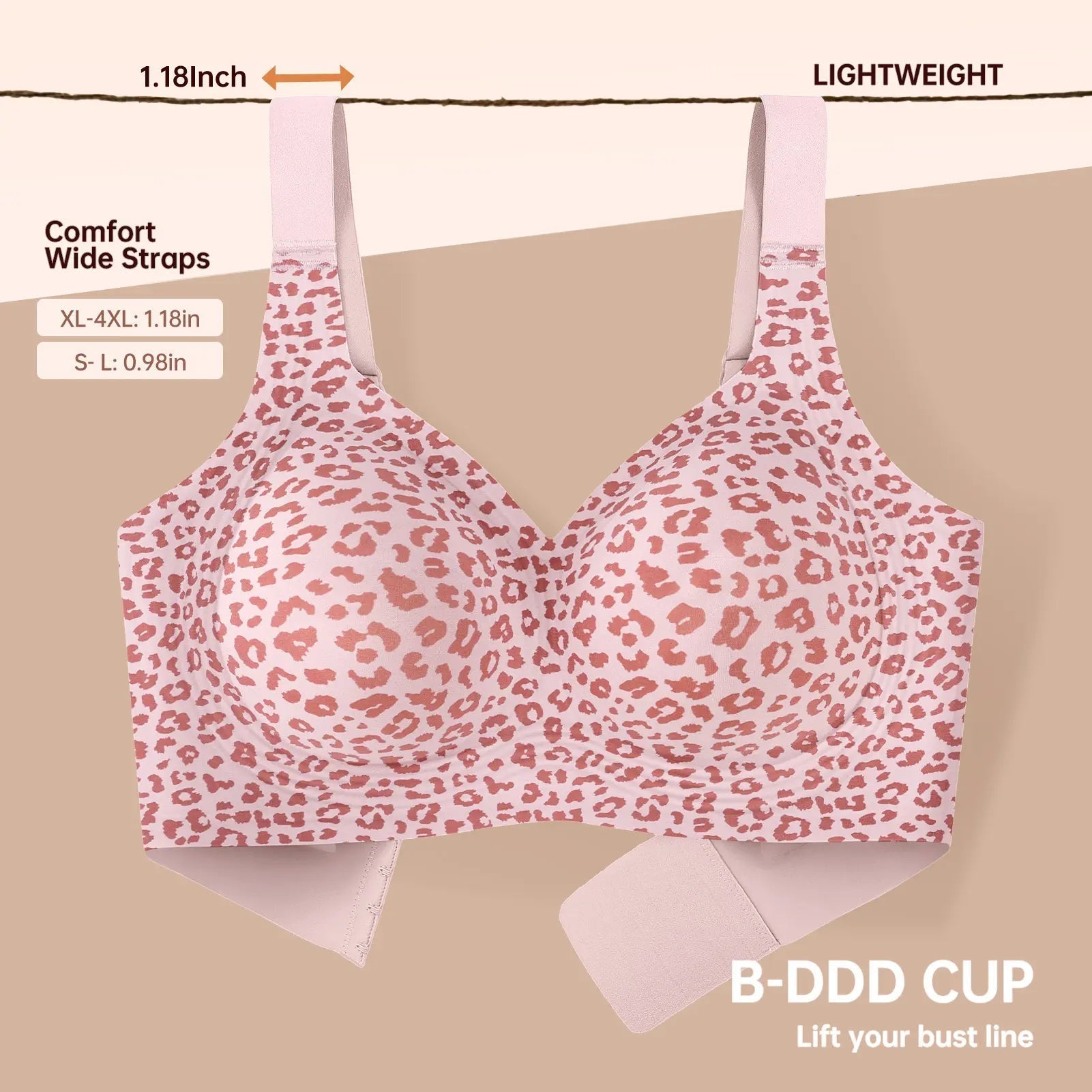 🎁Jelly Wireless Bra💃 – Full Coverage, Ultra Soft & All-Day Comfort