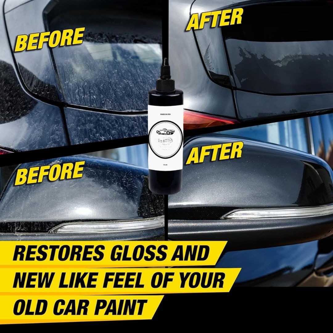 Car Stuff Shiner and Protector-Hand-Applied Clear Coat with Rust Inhibitors and UV Protection