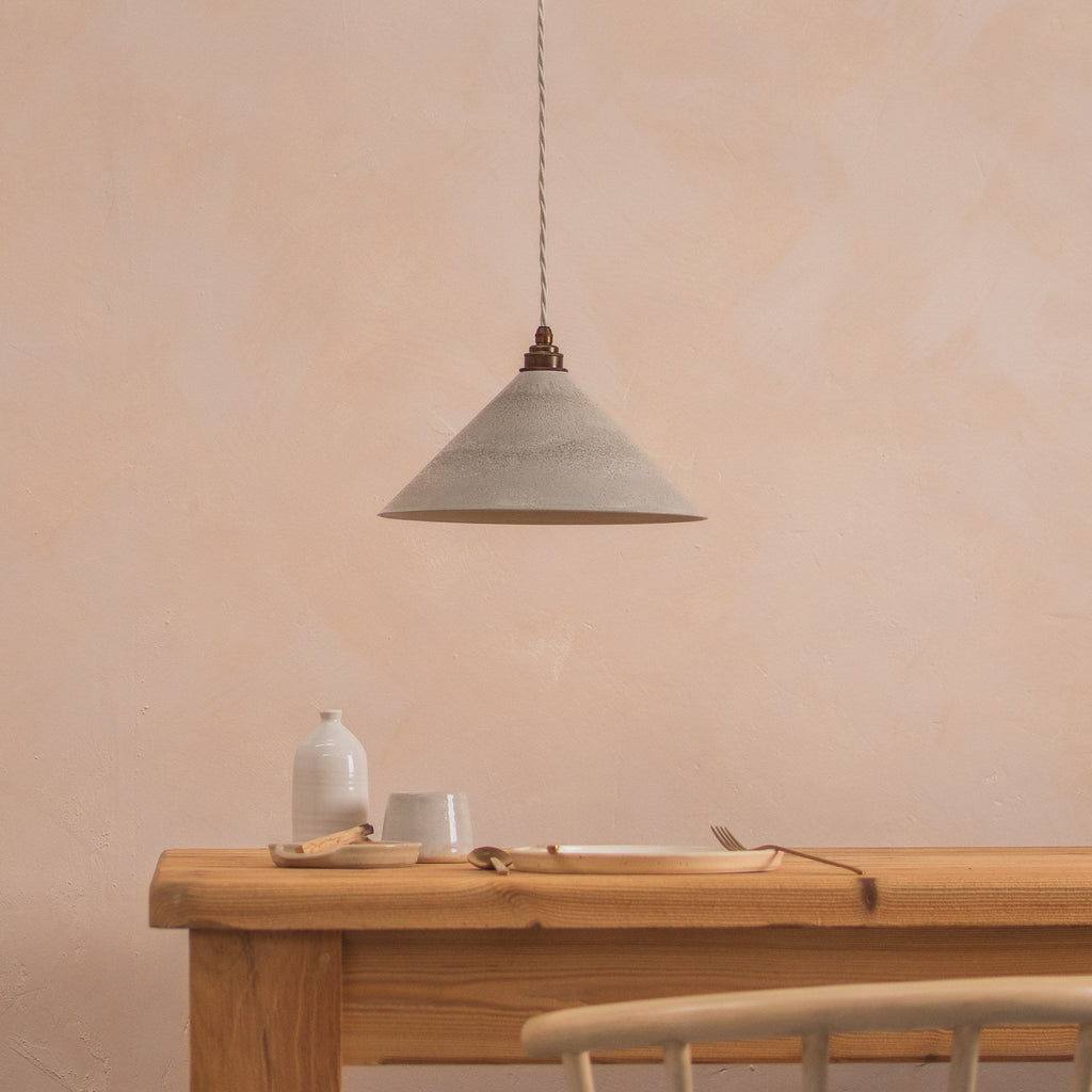 Large Rocco Light - Concrete Grey
