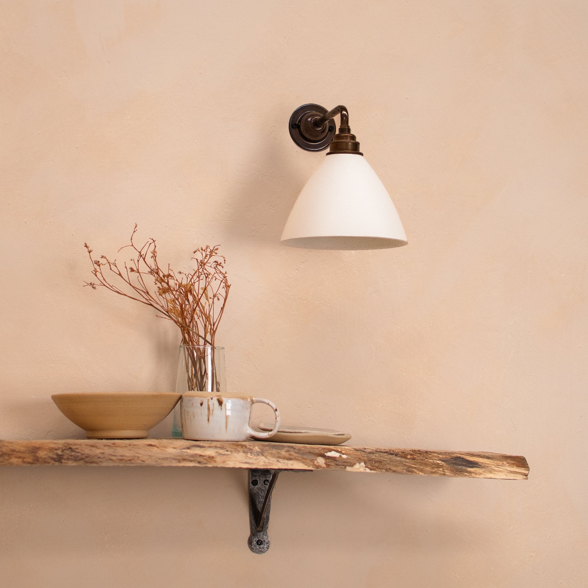 Rocco Wall Light - Chalk