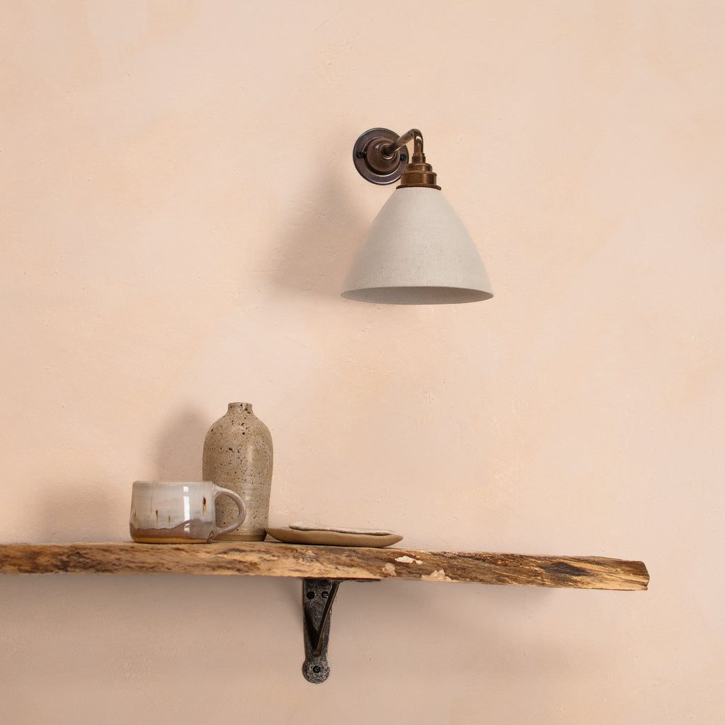 Rocco Wall Light - Concrete Grey