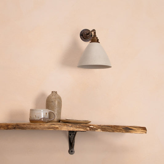 Rocco Wall Light - Concrete Grey