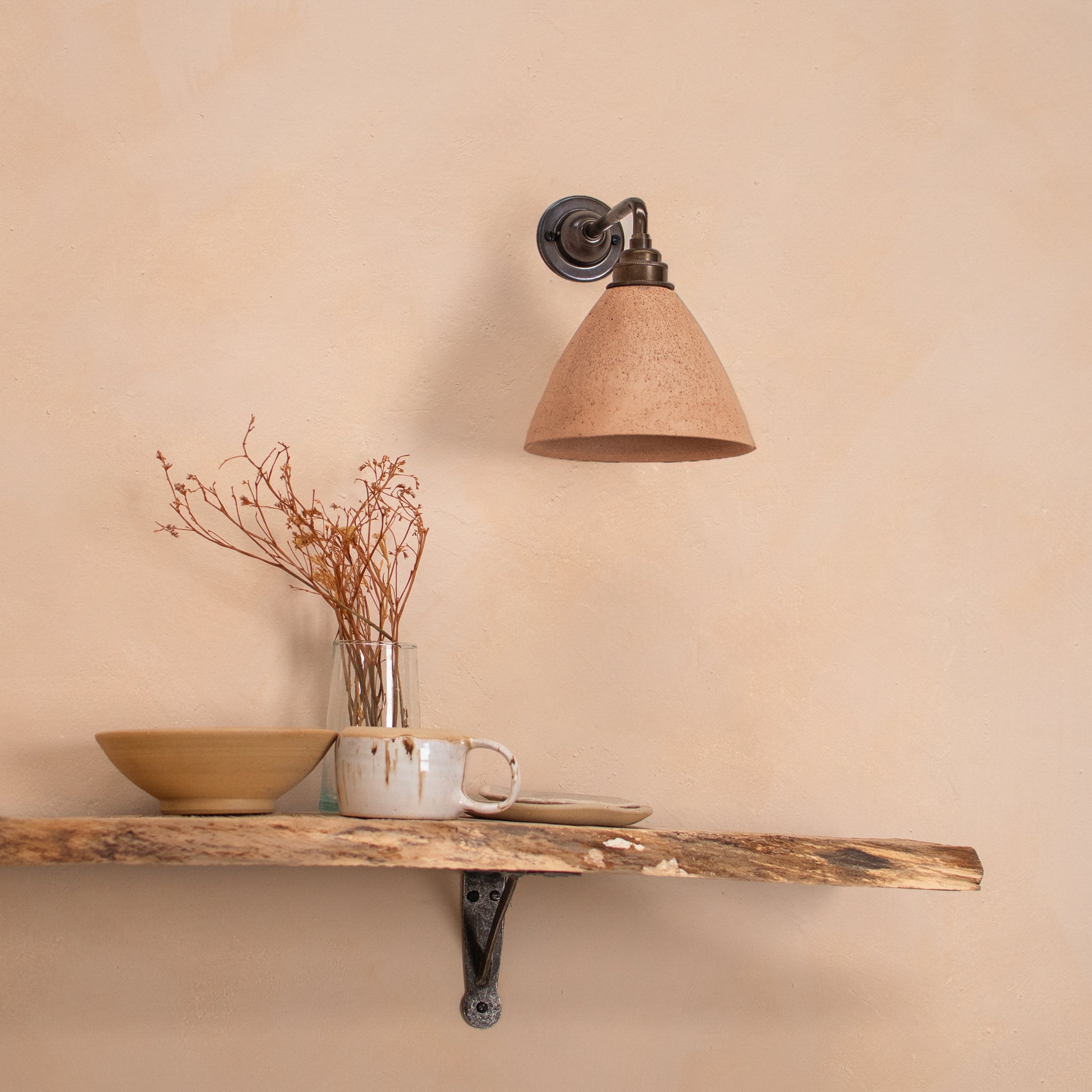 Rocco Wall Light - Terracotta