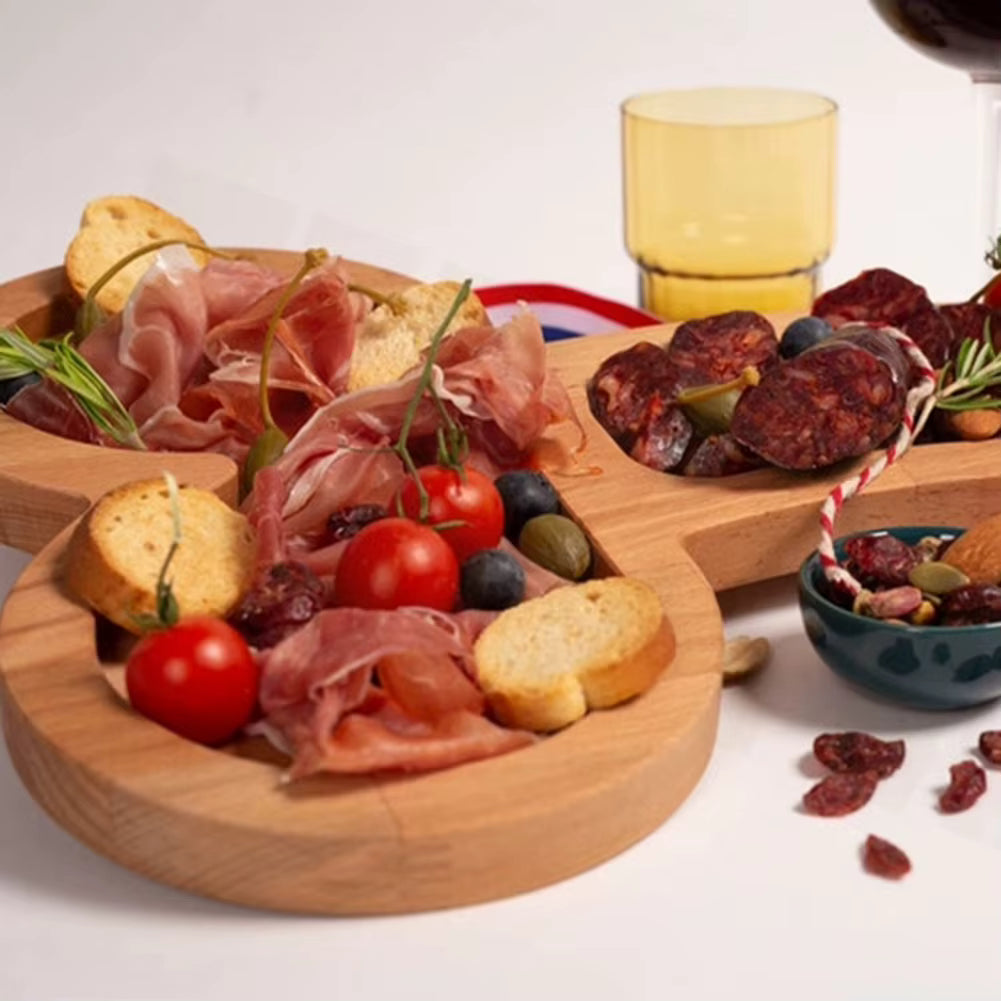 Fun Wooden Dinner Plate,cheese boards charcuterie boards,unique gifts