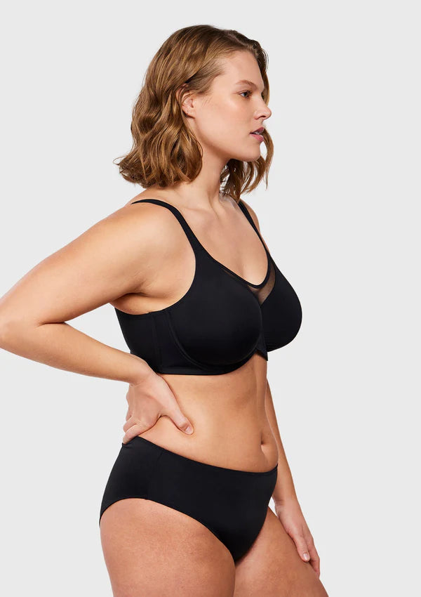 💥Black Friday Sale: Up to 49% Off 🔥Smoothing Unlined Minimizer Underwire Bra