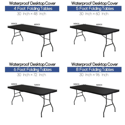 Stretch Spandex Table Cover – Perfect Fit for 4ft/5ft/6ft/8ft Tables