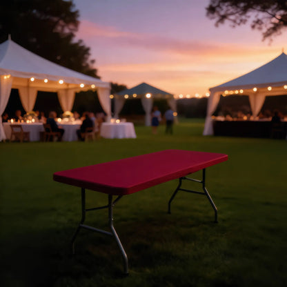 Stretch Spandex Table Cover – Perfect Fit for 4ft/5ft/6ft/8ft Tables