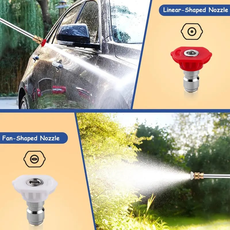 🔥Last Day 50% OFF - 🛠️2026 Upgraded Heavy-Duty Jet Nozzle Power Washer for Garden Hose
