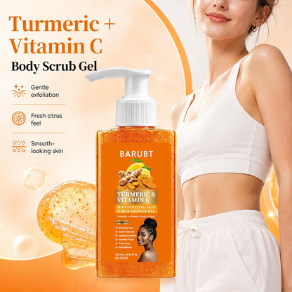 Turmeric & Vitamin C Moisturizing Exfoliating Shower Gel