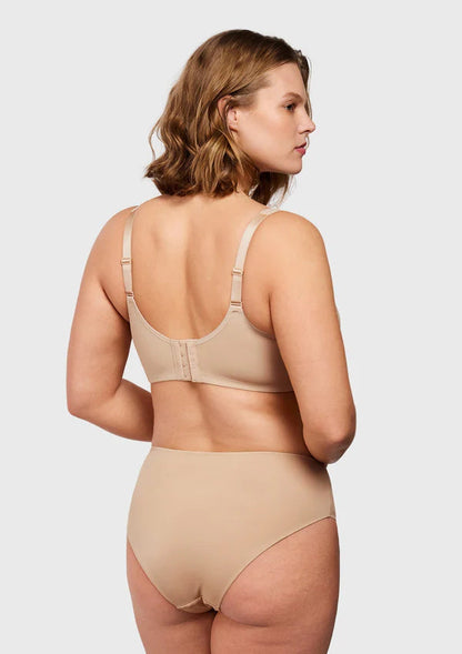 💥Black Friday Sale: Up to 49% Off 🔥Smoothing Unlined Minimizer Underwire Bra